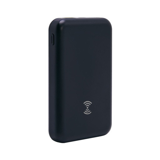[BT-ACS-0046] Batería portátil promocional de plástico 5,000 mAh con carga inalámbrica y display indicador – BT-ACS-0046