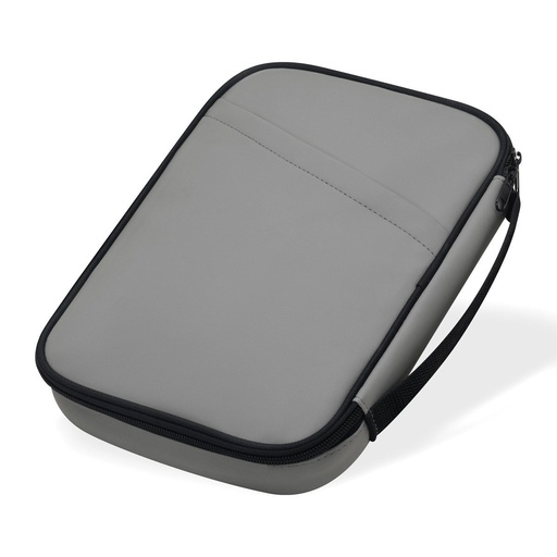 [BT-ACS-0003] Estuche promocional de curpiel con bolsillo frontal y compartimentos de malla – BT-ACS-0003