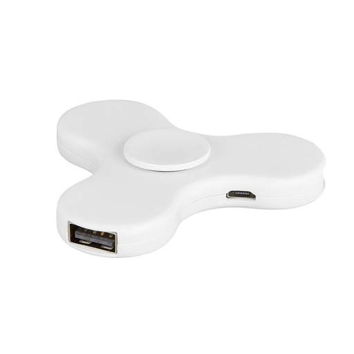 [BT-ACC-0002] Adaptador USB promocional de plástico 7.5 x 7 cm con 3 entradas y función spinner – BT-ACC-0002