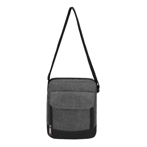 [BT-ARV-0047] Bolsa promocional de poliéster con bolsillo frontal y correa ajustable – BT-ARV-0047