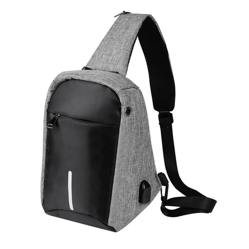 [BT-ARV-0055] Mochila promocional de poliéster con puerto USB para carga de smartphone – BT-ARV-0055