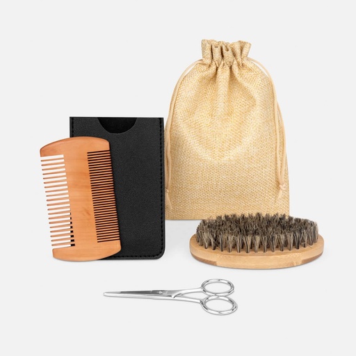 [BT-ARV-0014] Set de arreglo personal promocional de materiales combinados con cepillo y funda incluidos – BT-ARV-0014