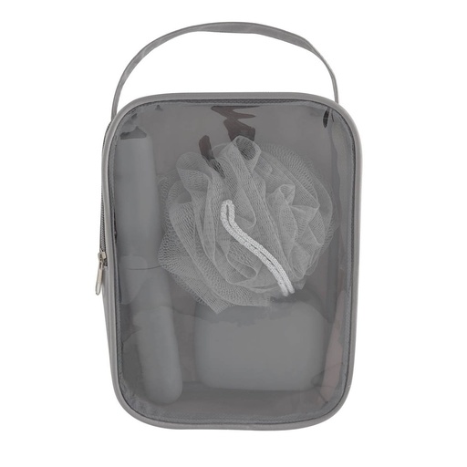 [BT-ARV-0015] Kit de aseo personal promocional de plástico y poliéster 17 x 23.3 cm con 3 accesorios – BT-ARV-0015