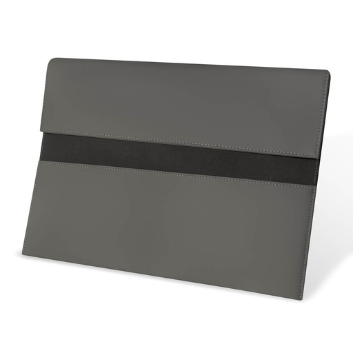 [BT-ACC-0012] Funda promocional de curpiel para computadora portátil con cierre magnético y diseño compacto – BT-ACC-0012