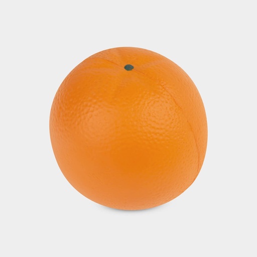 [BT-ANT-0018] Figura antiestrés promocional de poliuretano de 7 x 6.6 x 6.9 cm con forma de naranja – BT-ANT-0018