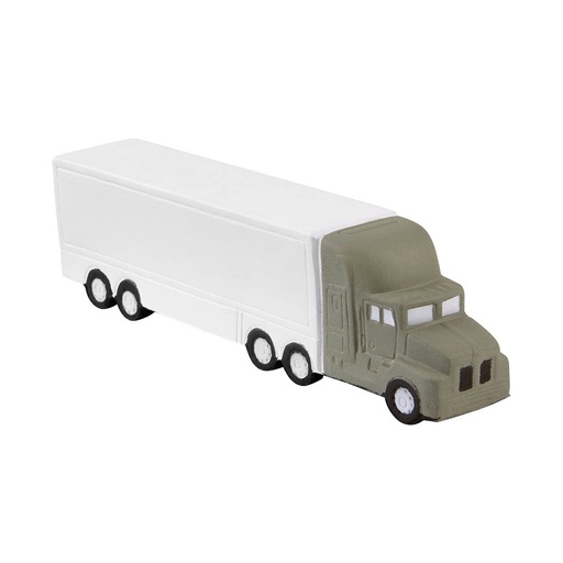 [BT-ANT-0019] Figura antiestrés promocional de poliuretano de 15.2 x 4.1 x 2.9 cm con forma de camión de carga – BT-ANT-0019