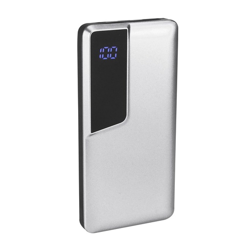 [BT-ACS-0044] Batería portátil promocional de plástico 10,000 mAh con display de nivel de carga – BT-ACS-0044