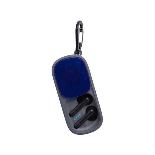 Bocina promocional con audífonos bluetooth de plástico – BT-AUD-0049