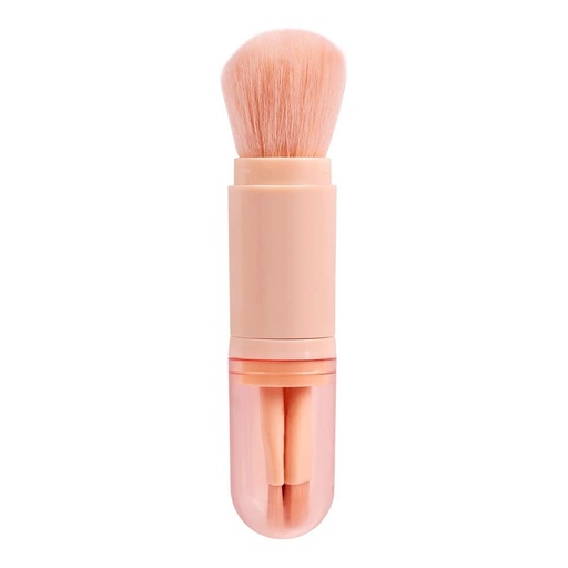 [BT-BEL-0035] Set promocional de pinceles de maquillaje de plástico con diseño retráctil – BT-BEL-0035