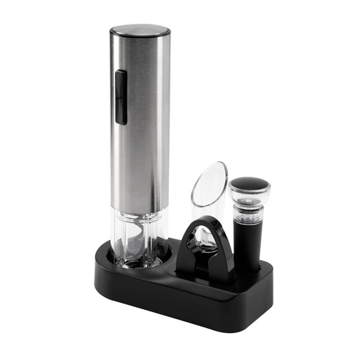 [BT-BAR-0022] Sacacorchos eléctrico promocional de plástico y metal con batería recargable – BT-BAR-0022