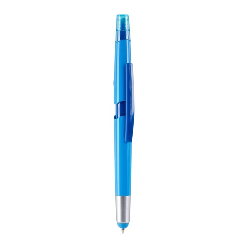 Bolígrafo promocional de plástico con touch screen y marcatexto – BT-BOF-0031
