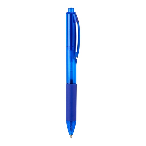 Bolígrafo promocional de plástico con agarre antiderrapante y tinta de gel – BT-BOP-0001