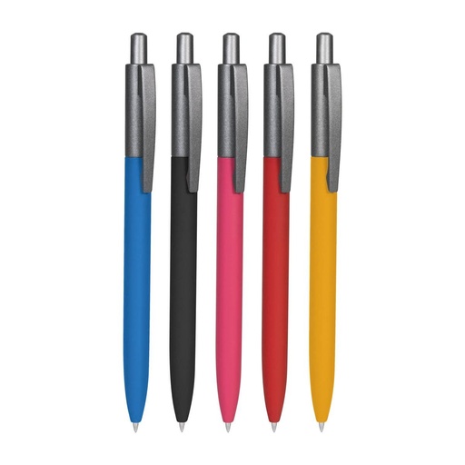 Bolígrafo promocional de aluminio con acabado mate y estuche incluido – BT-BOM-0029