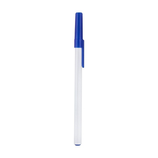 Bolígrafo promocional de plástico con tapón protector – BT-BOP-0016
