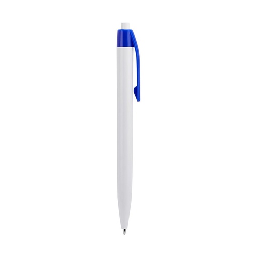 Bolígrafo promocional de plástico de 0.8 x 13.8 cm con mecanismo pulsador – BT-BOP-0021