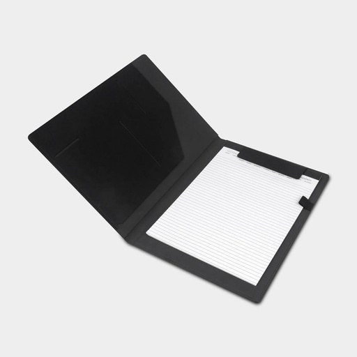 [BT-CAR-0008] Portafolio promocional de poliuretano 24 x 33 cm con solapa imantada y block de notas – BT-CAR-0008