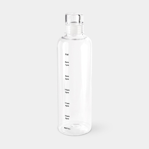 [BT-CIP-0037] Cilindro promocional de plástico 500 ml con cierre a presión y cuerpo transparente – BT-CIP-0037