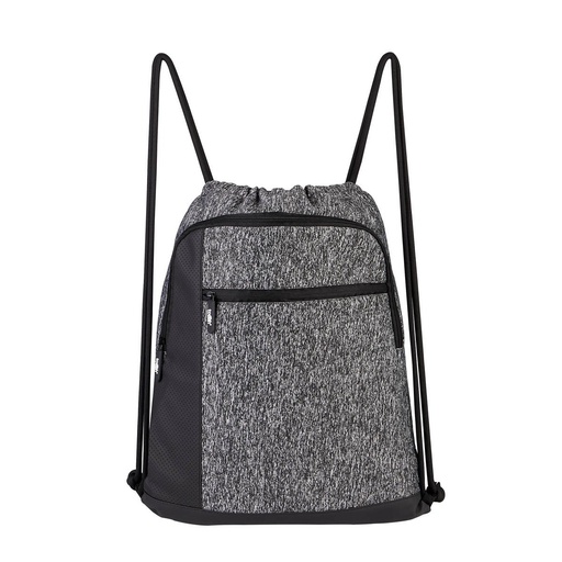 [BT-BOL-0037] Bolsa-mochila promocional de poliéster y PVC de 36 x 44 cm con compartimento impermeable – BT-BOL-0037