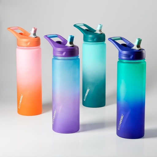Cilindro promocional de plástico tritán 709 ml con asa y boquilla abatible – BT-CIP-0049