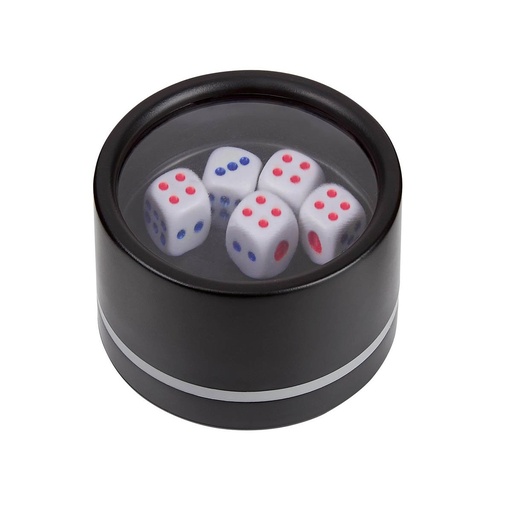 [BT-ENT-0006] Vaso para dados promocional de plástico con destapador integrado – BT-ENT-0006