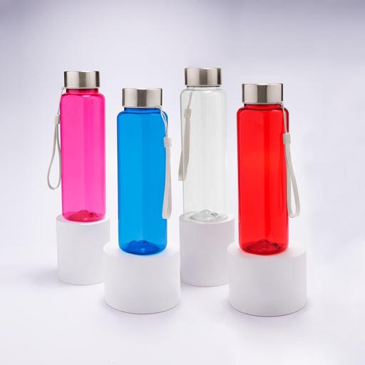 Cilindro promocional de plástico y metal 670 ml con asa de poliéster – BT-CIP-0029
