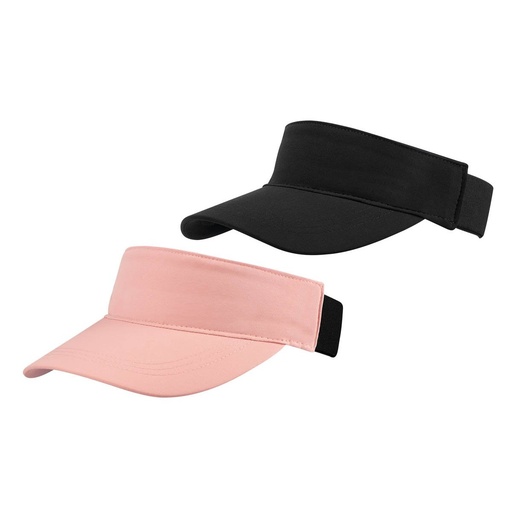 Gorra abierta promocional de poliéster con banda de resorte ajustable – BT-GOS-0008