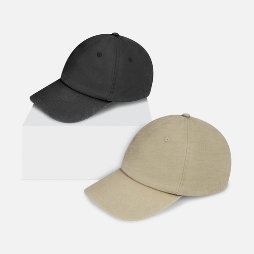 Gorra promocional de algodón unitalla con efecto deslavado y cierre ajustable – BT-GOS-0013