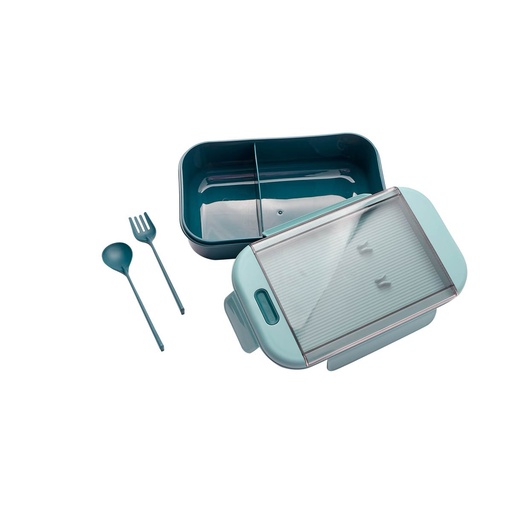 Contenedor de alimentos promocional de plástico 1.1 L con cierre hermético – BT-HIL-0014