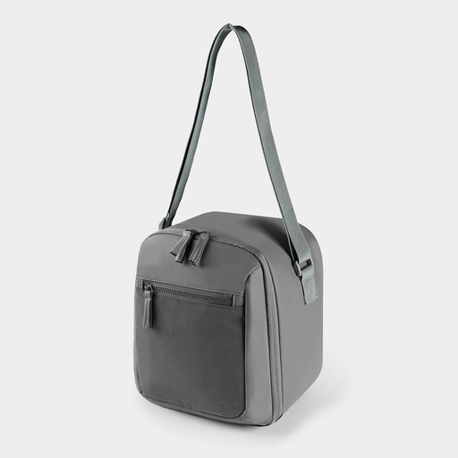 [BT-HIL-0075] Lonchera promocional de poliéster de 7 litros con interior plastificado y bolsillo frontal – BT-HIL-0075