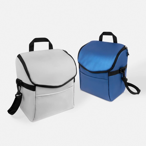 Lonchera promocional de PU y poliéster con asa para hombro desmontable – BT-HIL-0090
