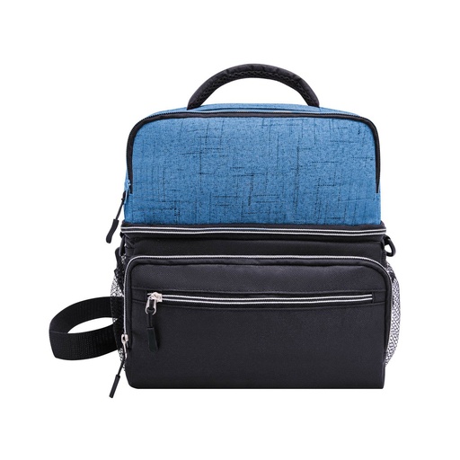 Hielera promocional de poliéster de 8 L con interior impermeable y correa ajustable – BT-HIL-0059