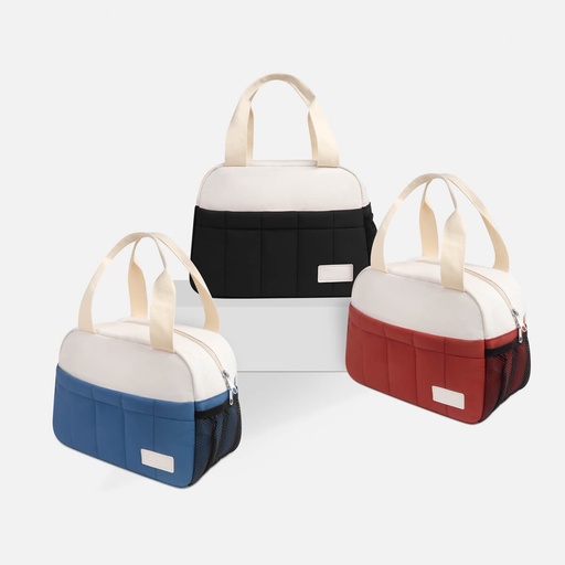 Lonchera promocional de poliéster 7 litros con interior impermeable y bolsillo de malla – BT-HIL-0078