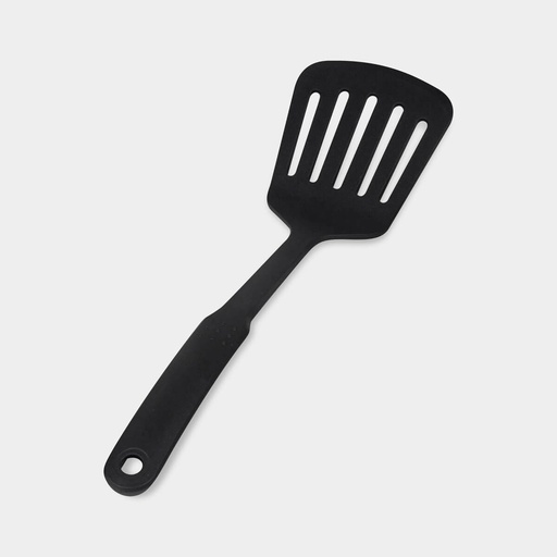 [BT-HOG-0051] Pala de cocina promocional de plástico con mango antiderrapante y cabeza ranurada – BT-HOG-0051