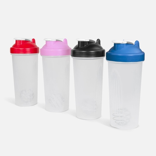 Cilindro mezclador promocional de plástico 600 ml con agitador de acero inoxidable – BT-CIP-0035