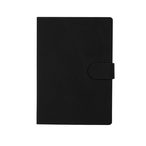 [BT-LIB-0025] Libreta promocional de curpiel 14 x 20 cm con broche imantado y bolígrafo – BT-LIB-0025