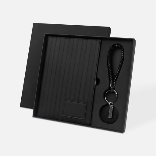 [BT-LIB-0050] Set promocional de libreta y llavero con caja de regalo – BT-LIB-0050