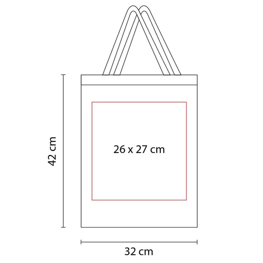Bolsa promocional de non woven de 32 x 42 x 17.5 cm con fuelle – BT-BOL-0042