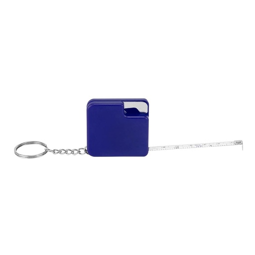 Llavero promocional de plástico con destapador y cinta métrica – BT-LLF-0027