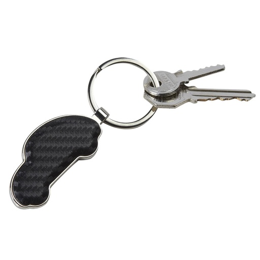[BT-LLM-0003] Llavero promocional de curpiel y metal de 2 x 9 cm con grabado láser – BT-LLM-0003
