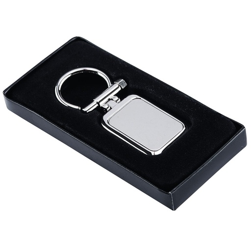 [BT-LLM-0015] Llavero promocional de metal de 2.7 x 6.9 cm con goteado en resina y grabado espejo – BT-LLM-0015