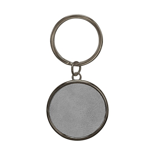 Llavero promocional de curpiel y metal de 4 x 8 cm – BT-LLM-0027