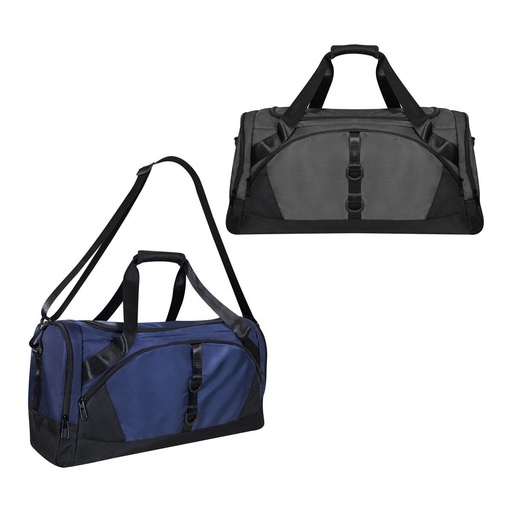Maleta deportiva promocional de poliéster con zapatera y bolsillo interior impermeable – BT-MAL-0028