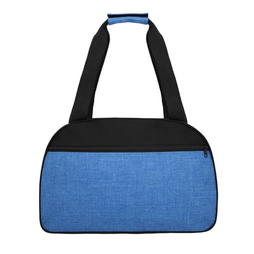 Maleta promocional de poliéster con bolsa frontal y doble asa superior – BT-MAL-0036