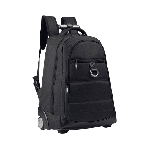 [BT-MOC-0004] Mochila promocional de poliéster con compartimento para laptop y función rodante – BT-MOC-0004