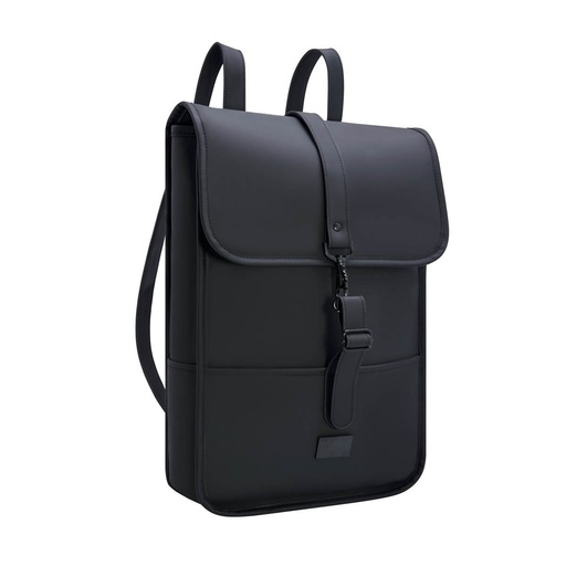 [BT-MOC-0034] Mochila promocional de curpiel y poliéster con cierre de broches magnéticos – BT-MOC-0034