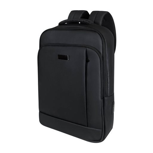 [BT-MOC-0043] Mochila promocional de poliéster con puerto de carga USB y compartimento para laptop – BT-MOC-0043
