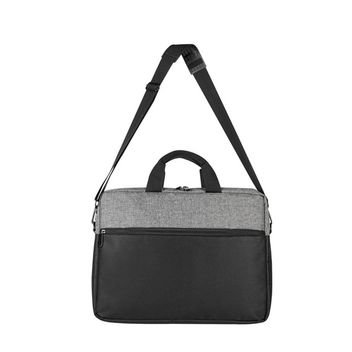 [BT-POR-0001] Portafolio promocional de poliéster con compartimento para laptop de 15 pulgadas y correa desmontable – BT-POR-0001