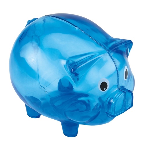 Ahorrador infantil promocional de plástico con forma de cerdito – BT-NIN-0027