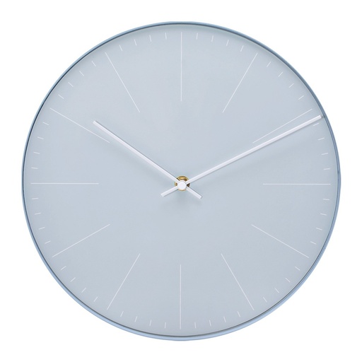 Reloj de pared promocional de plástico y aluminio de 29.5 x 29.5 cm con movimiento analógico – BT-REL-0002