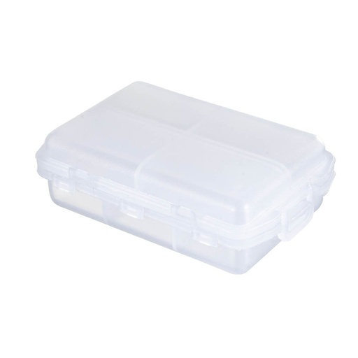 Organizador de pastillas promocional de plástico 9.7 x 6.4 cm con 10 compartimentos